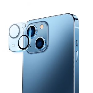 Baseus iPhone 14 /14 Plus Lens Film Full-coverage 0.3mm Transparent ( 2 Lens Sets)- SGQK000702