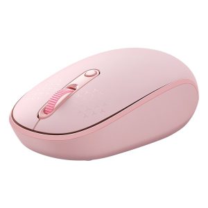 Baseus F01B Creator Tri-Mode Bluetooth & Wireless Mouse Baby Pink – B01055501412-00- 1 Year Warranty