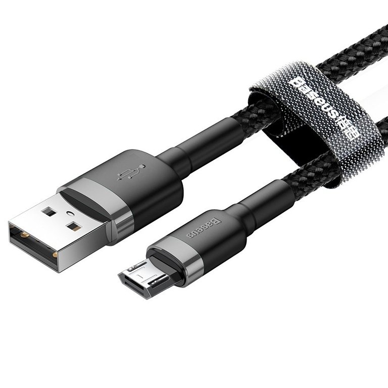 Baseus Cafule 2M Cable USB For Micro 1.5A – CAMKLF-CG1 – 1 Year Warranty – 1 Year Warranty
