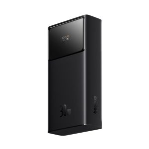 Baseus 10000mAh 30W Star-Lord Digital Display Fast Charging Power Bank – Cluster Black – 1 Year Warranty