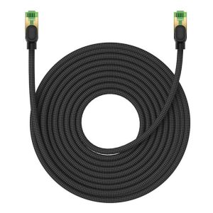 Baseus 15Meter High Speed CAT8 40Gigabit Ethernet Nylon Braided Cable- 1 Year Warranty