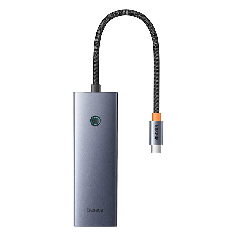 Baseus 4-Port HUB UltraJoy Series – Space Grey- 1 Year Warranty