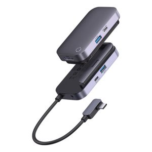 Baseus 4-Port PadJoy Type-C HUB Adapter – 1 Year Warranty