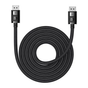 Baseus 5m DP 8K to DP 8K High Definition Series Adapter Cable Cluster Black – B00633706111-04- 1 Year Warranty