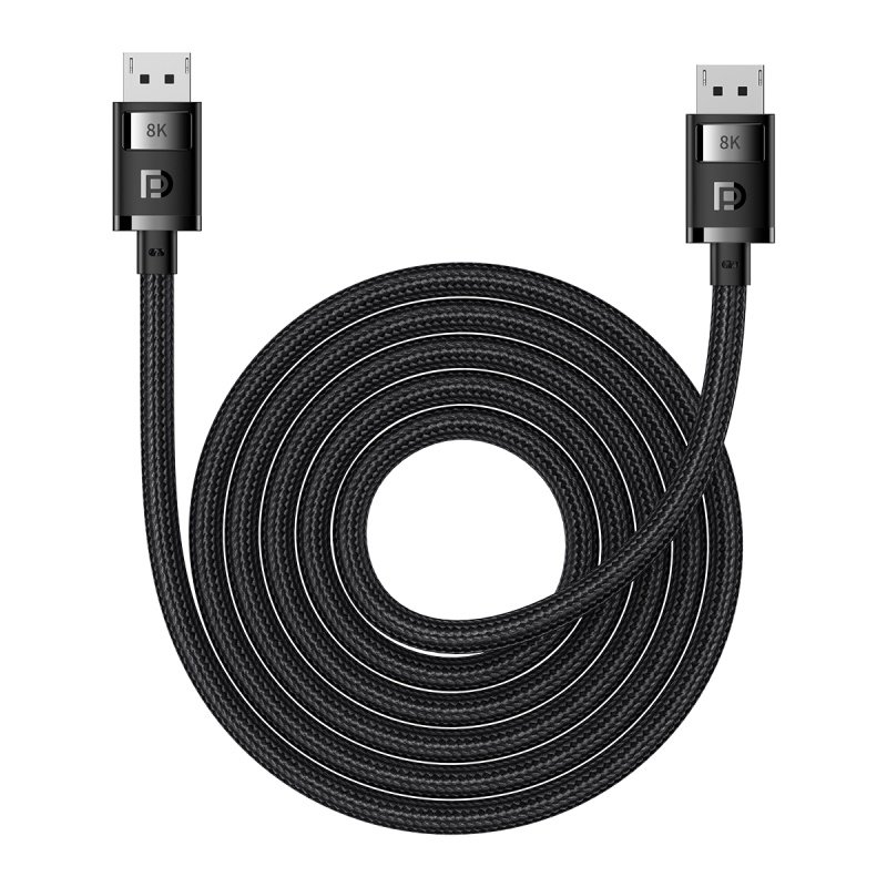 Baseus 5m DP 8K to DP 8K High Definition Series Adapter Cable Cluster Black – B00633706111-04- 1 Year Warranty