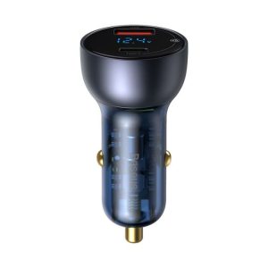 Baseus 65W Dual Quick Car Charger- 1 Year Warranty