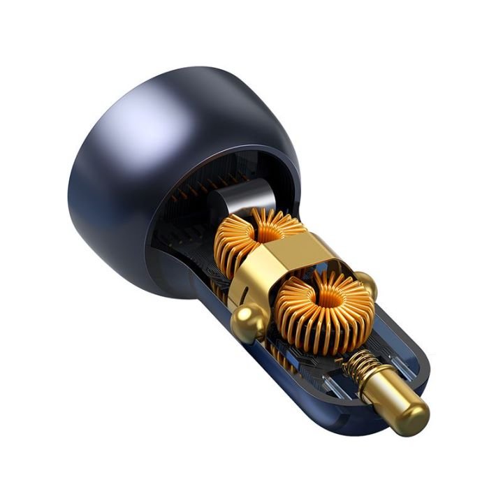 Baseus 65W Dual Quick Car Charger- 1 Year Warranty