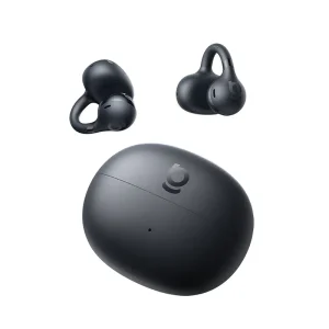 Baseus Bass BC1 Open-Ear True Wireless Earbuds (Clip-on Type) Cluster Black – 1 Year Warranty