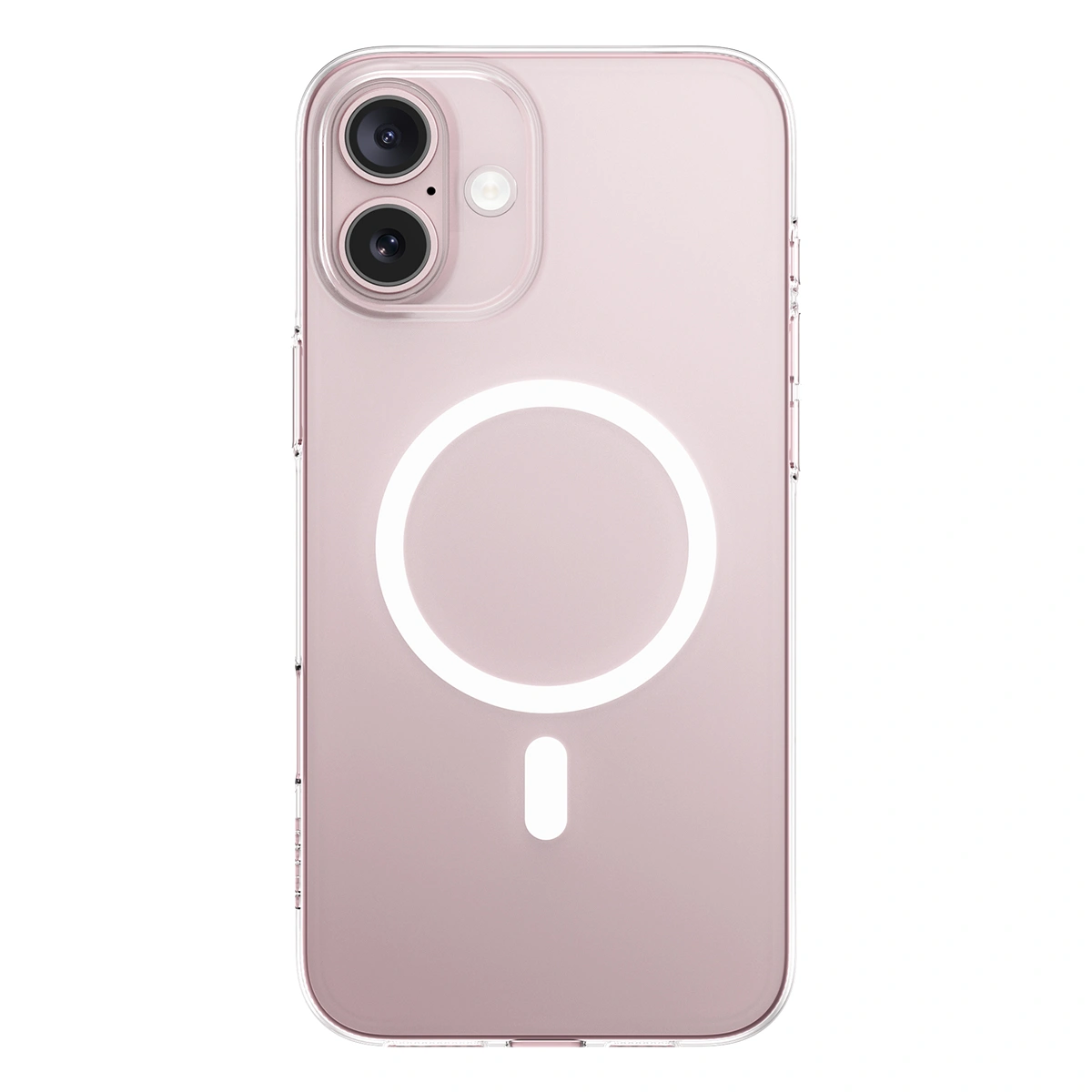 Baseus iPhone 16 Plus Crystal Series Magnetic Phone Case – Clear