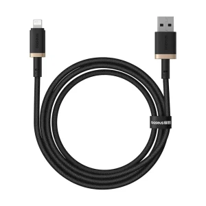 Baseus Dura Series 1 Meter 2.4A USB to Lightning Fast Charging Cable – 1 Year Warranty