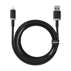 Baseus Dura Series 2 Meter 2.4A USB to Lightning Fast Charging Cable – 1 Year Warranty