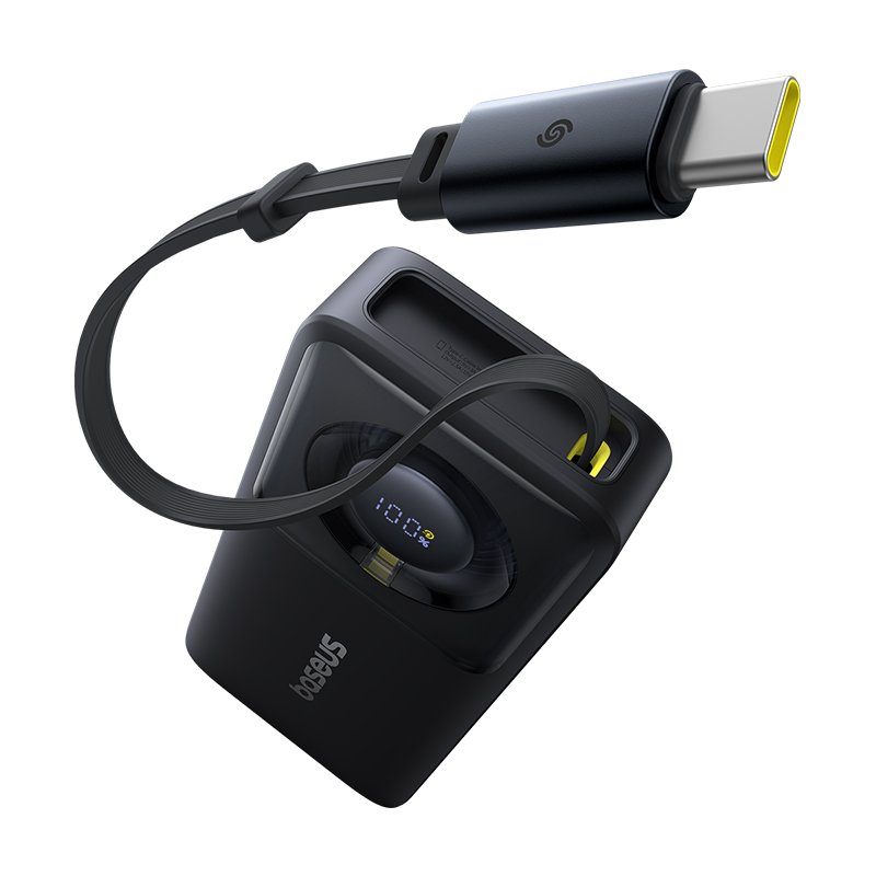 Baseus 10000mAh 30W Free2Pull Power Bank – 1 Year Warranty