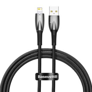 Baseus Glimmer Series 1 Meter USB to Lightning 2.4A Cable- 1 Year Warranty