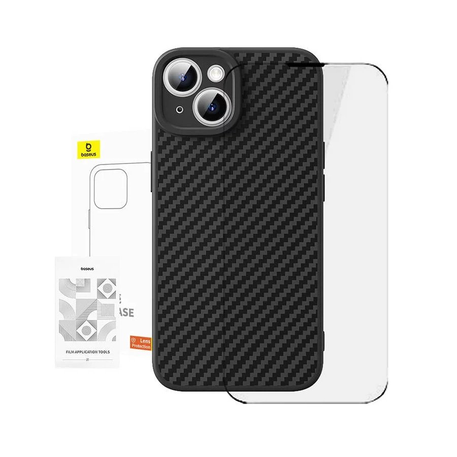 Baseus Iphone 15 Plus Synthetic Fiber Series Magnetic Phone Case