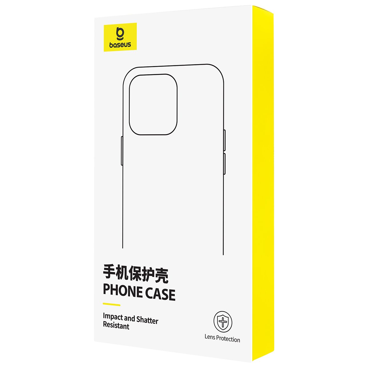 Baseus iPhone 16 Plus Crystal Series Magnetic Phone Case – Clear