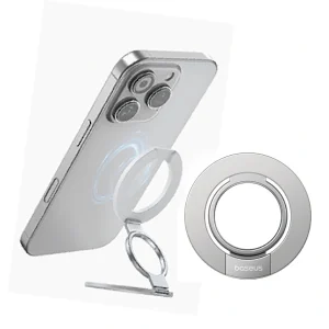 Baseus MagPro 3 Magnetic Dual-Ring Phone Stand Starlight Off-White – Z0004803