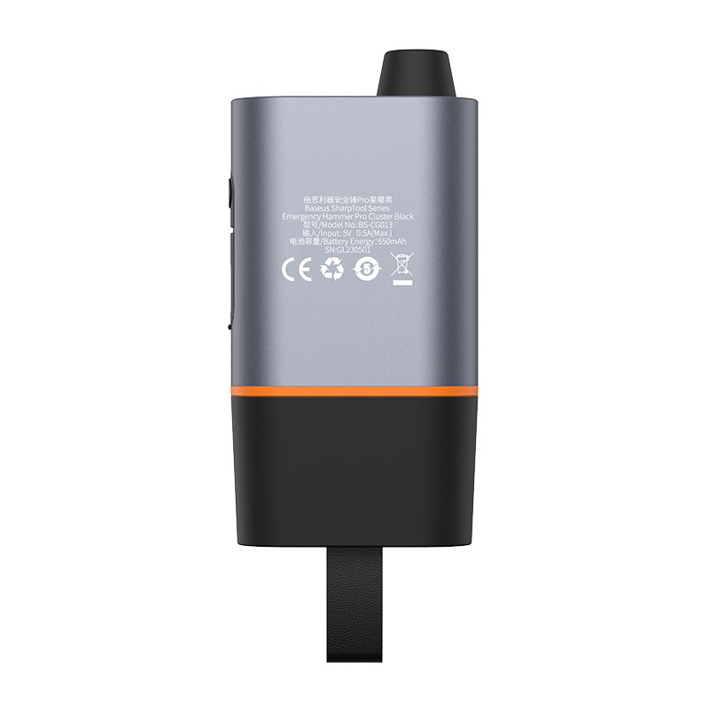 Baseus SharpTool Series Emergency Hammer Pro – Cluster Black