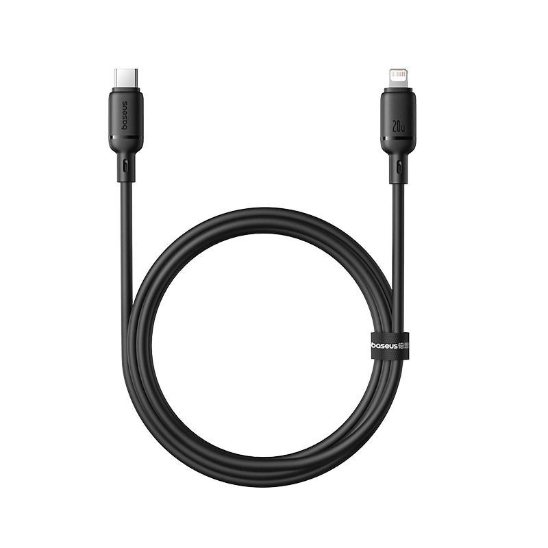 Baseus Silky Series 1 Meter 20W Type-C to Lightning Fast Charging Cable – 1 Year Warranty
