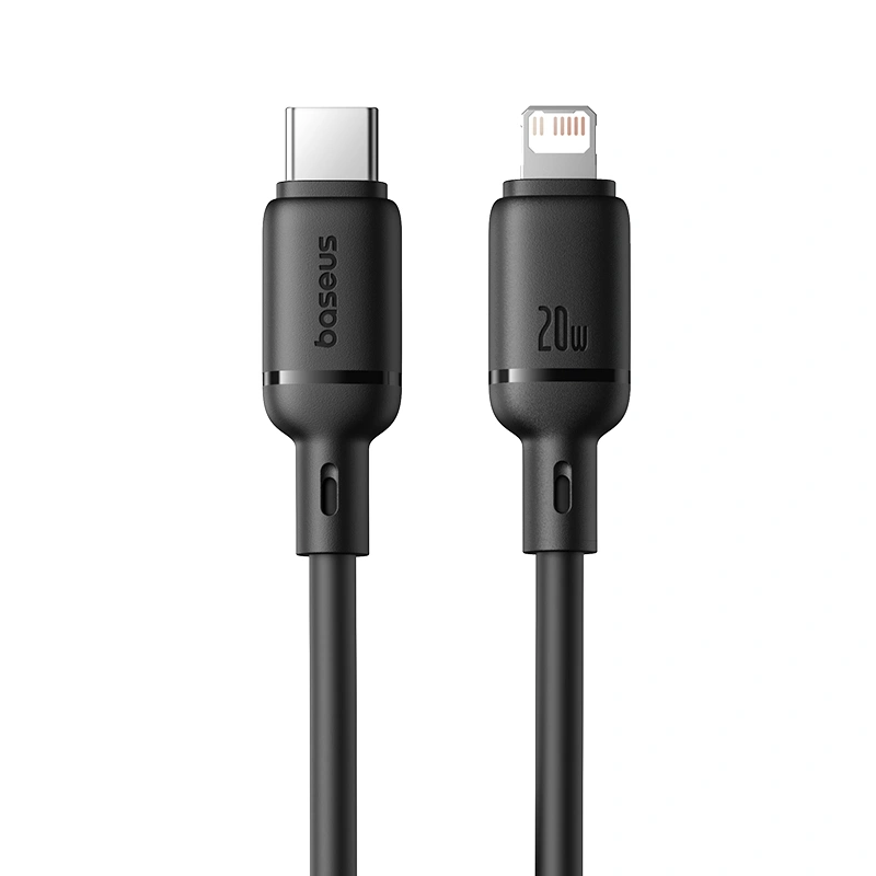 Baseus Silky Series 1 Meter 20W Type-C to Lightning Fast Charging Cable – 1 Year Warranty