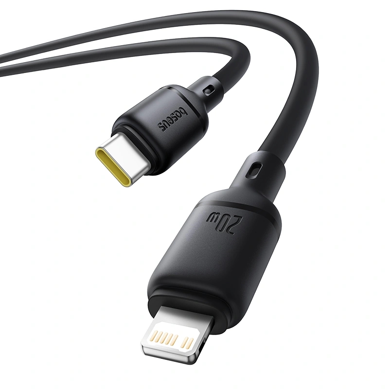 Baseus Silky Series 1 Meter 20W Type-C to Lightning Fast Charging Cable – 1 Year Warranty