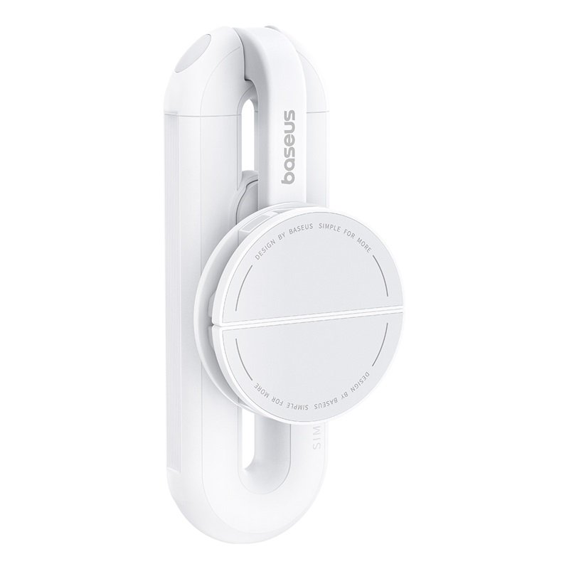 Baseus TechShot Series Dual-Support Phone Selfie Stick – Moon White
