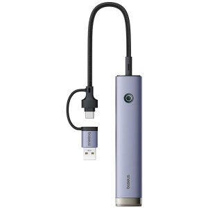 Baseus UltraJoy AIR Series 4-Port HUB – 1 Year Warranty