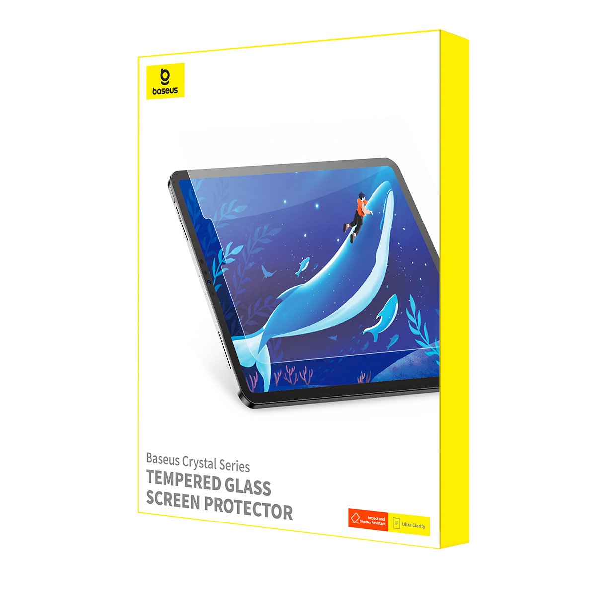 Baseus iPad Air (2024) 13” Clear Crystal Blue Light Blocking Tempered Glass Screen Protector