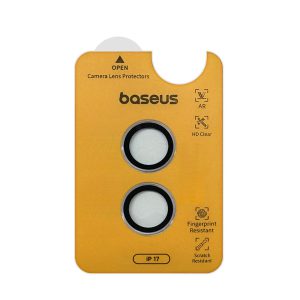 Baseus iPhone 17 Impact Anti-Reflective HD Lens Protector Clear