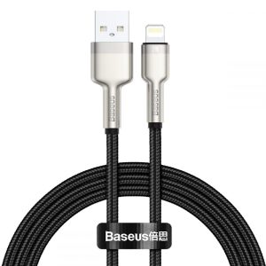 Baseus Cafule Series 2 Meter USB to Lightning Metal Data Cable 2.4A- 1 Year Warranty