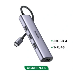 UGREEN 4 – Port Type-C Multifunction Hub – CM475 – 60600 – 18 Months Warranty