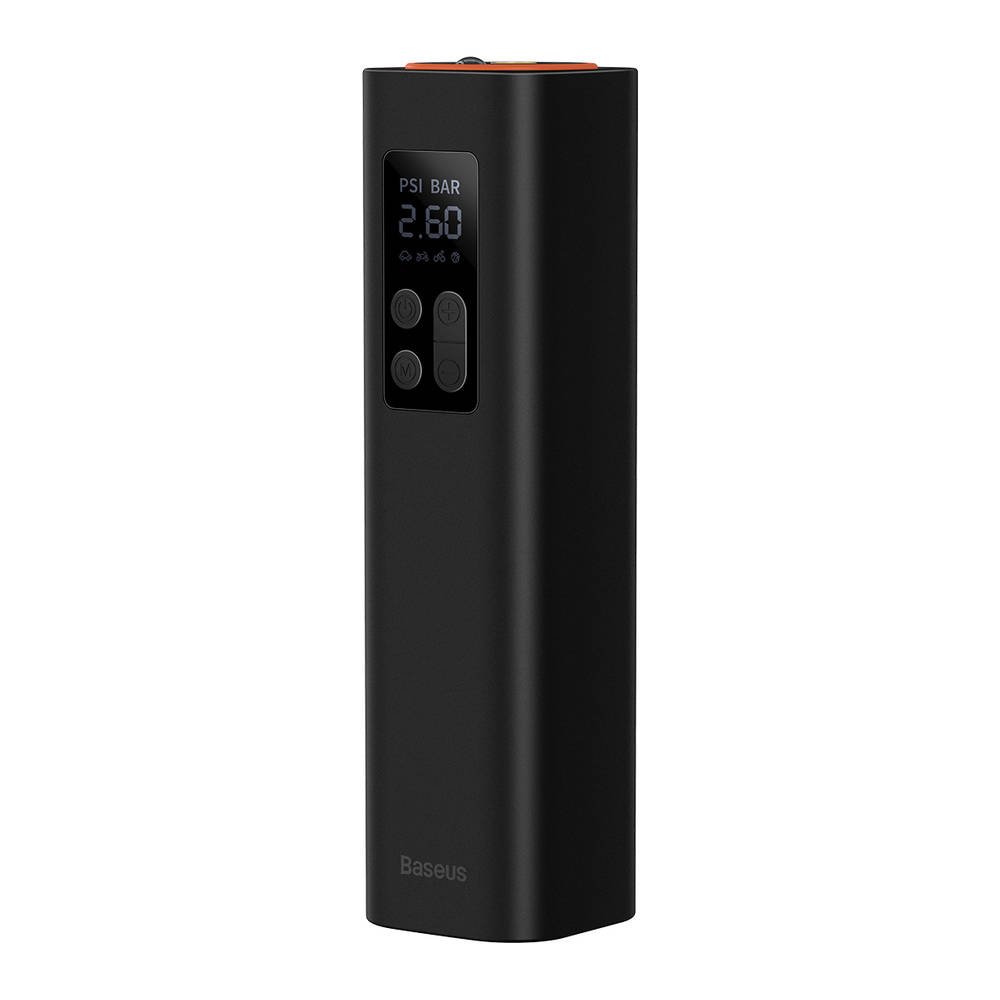 Baseus Super Mini Inflator Pump – Black- 1 Year Warranty – 1 Year Warranty