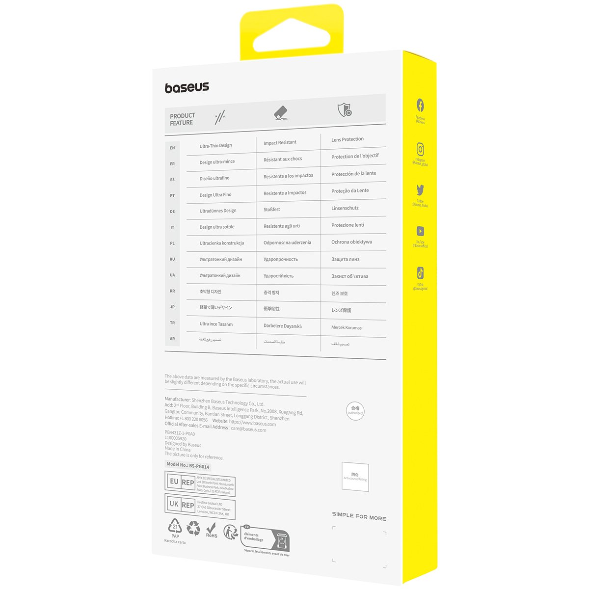 Baseus Lucent Series-iPhone 15 Plus Case-Clear Transparent-Ultra Thin Design Protective Case?- P60157204203-02