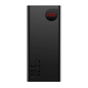 Baseus 10000mAh 22.5W Adaman Metal Digital Display Quick Charge Power Bank- 1 Year Warranty – 1 Year Warranty