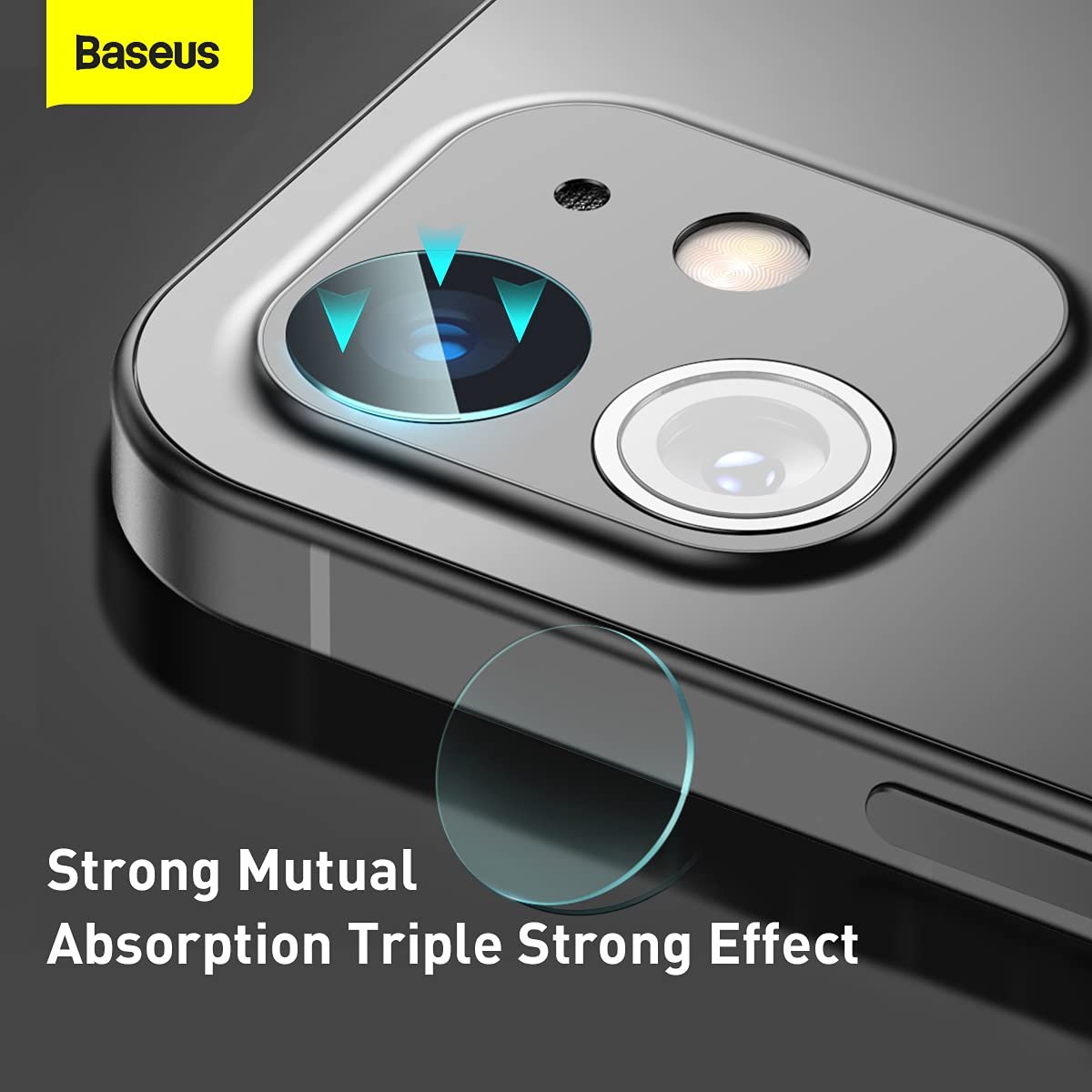 Baseus iPhone 12 Mini /12 Gem Lens Protective Film Transparent (2pcs Lens Set ) – SGAPIPH54N-JT02