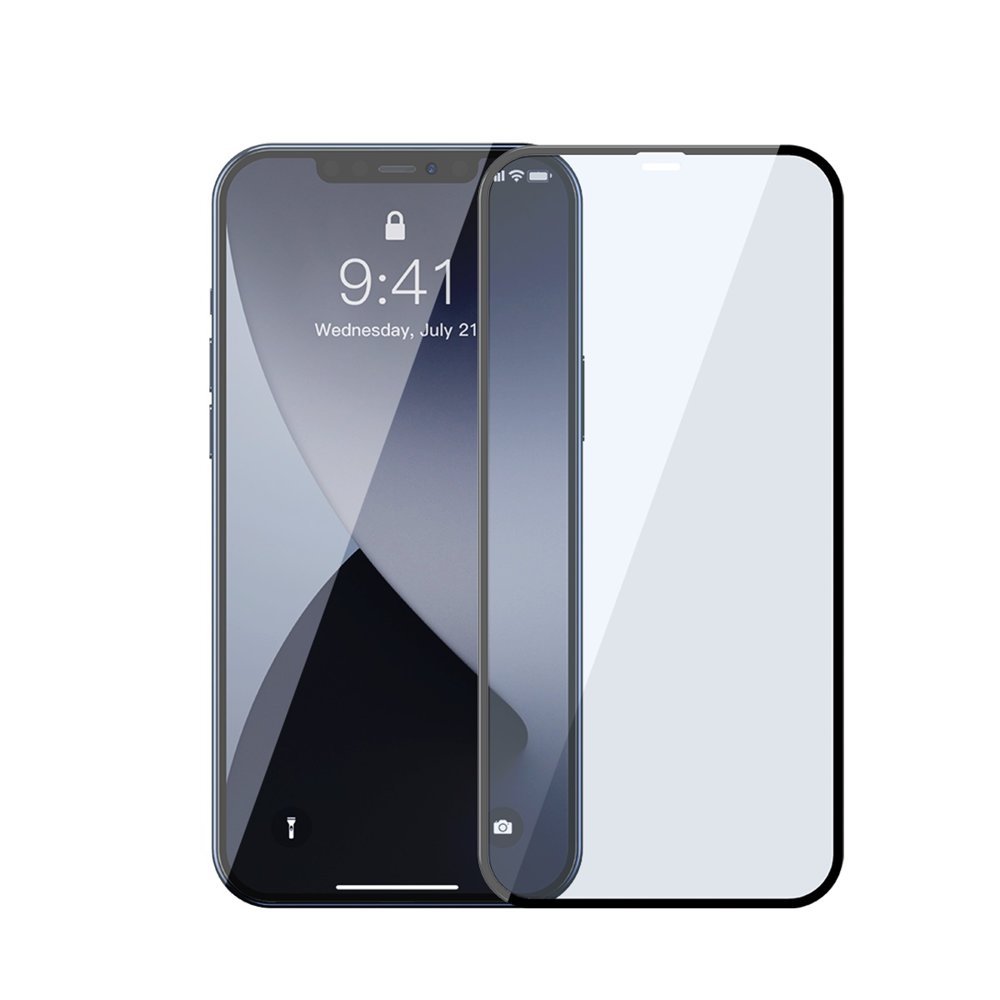 Baseus iPhone 12 Mini 5.4inch Curved-Screen Tempered Glass 0.23mm With Crack-Resistant Edges – SGAPIPH54N-PE01