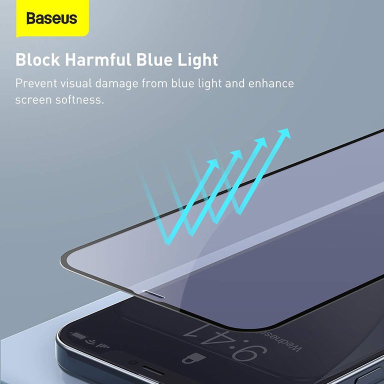 Baseus iPhone 12 Mini 5.4inch Curved-Screen Tempered Glass 0.23mm With Crack-Resistant Edges – SGAPIPH54N-PE01