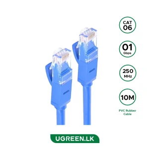 UGREEN 10 Meter Cat 6 UTP Ethernet Cable – NW102 – 11205 – 18 Months Warranty