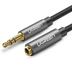 UGREEN 1.5 Meter 3.5mm Male to 3.5mm Female Extension Cable – AV118 – 10593 – 18 Months Warranty