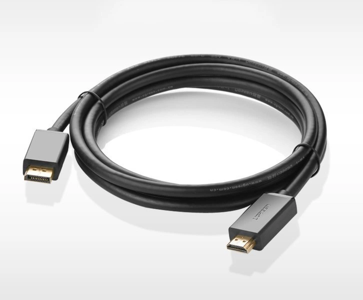 UGREEN 2 Meter 4K 30Hz DP Male to HDMI Male Cable – 10202 – 18 Months Warranty