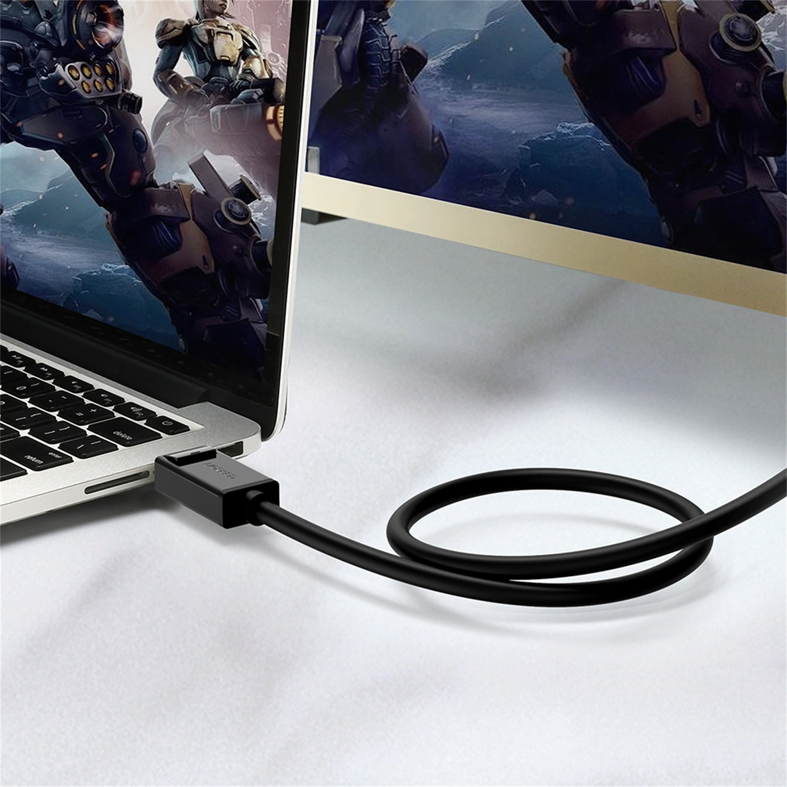 UGREEN 1.5 Meter 4K 60Hz Display Port Male to Male Cable – DP102 – 10245 – 18 Months Warranty