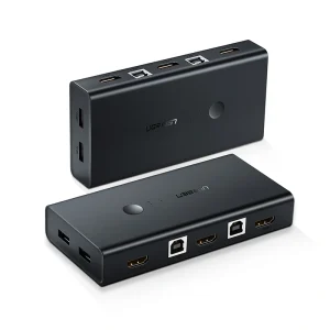 UGREEN HDMI 2 Port KVM Switch Box – CM200 – 50744 – 18 Months Warranty