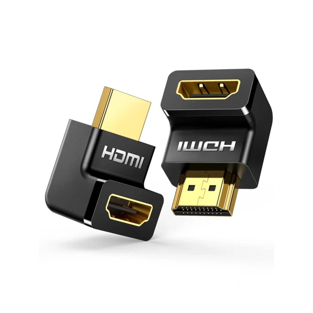 UGREEN HDMI 4K Male to Female Up-angled Connector – HD112 – 20110 – 18 Months Warranty