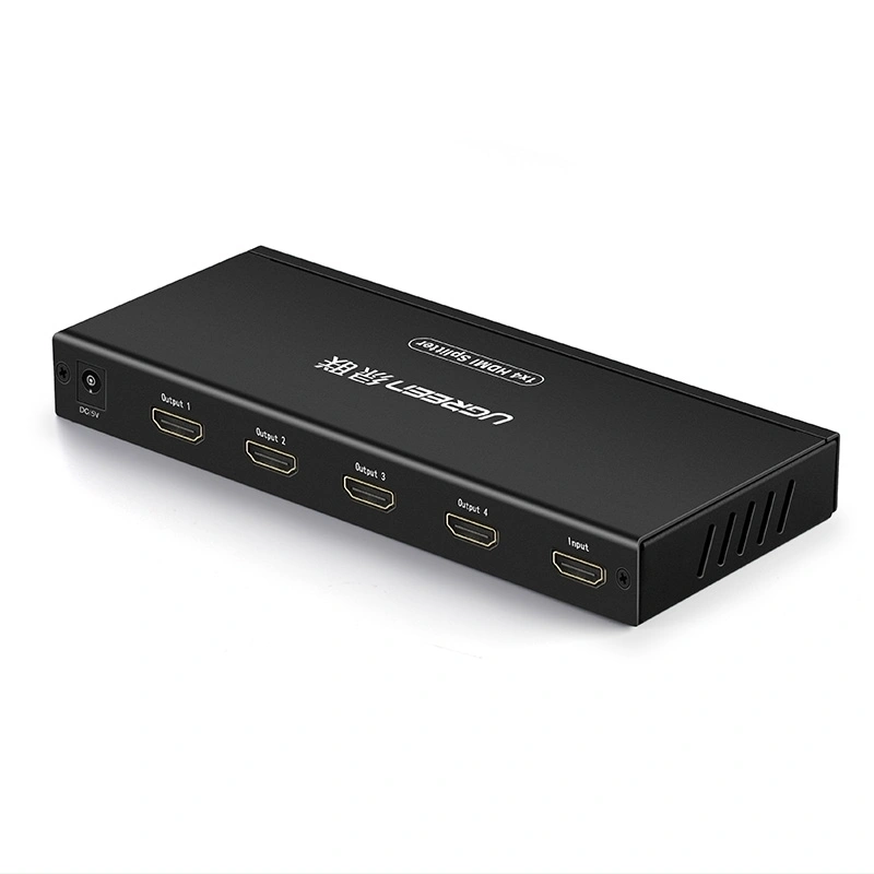 UGREEN HDMI Splitter 4K 30-hz 1 In 4 Out Power Adapter UK – CM620 – 40202UK – 18 Months Warranty