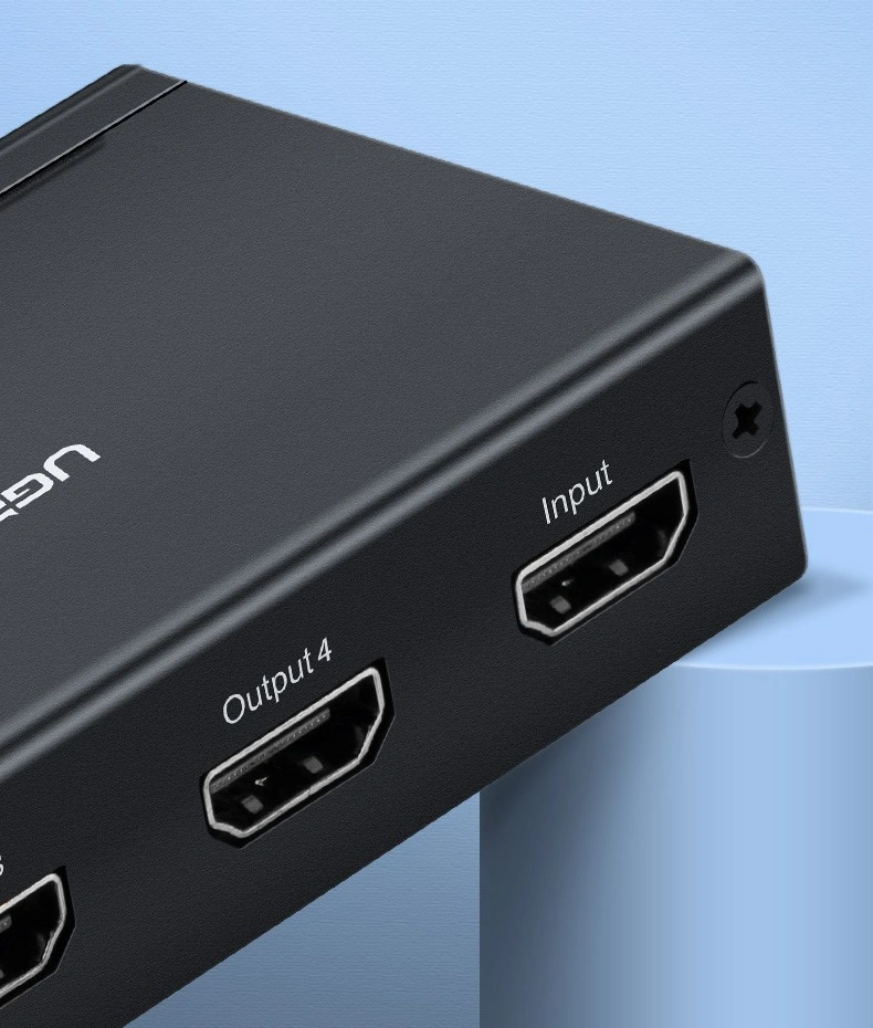 UGREEN HDMI Splitter 4K 30-hz 1 In 4 Out Power Adapter UK – CM620 – 40202UK – 18 Months Warranty