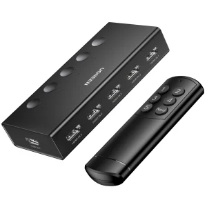 UGREEN HDMI Switch 5-In 1-Out HDMI 4K 60Hz Switch With Remote – CM568 – 90512 – 18 Months Warranty
