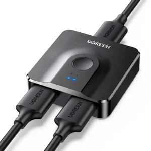 UGREEN HDMI Switcher 2 In 1 Out 4K@60Hz – CM217 – 50966 – 18 Months Warranty