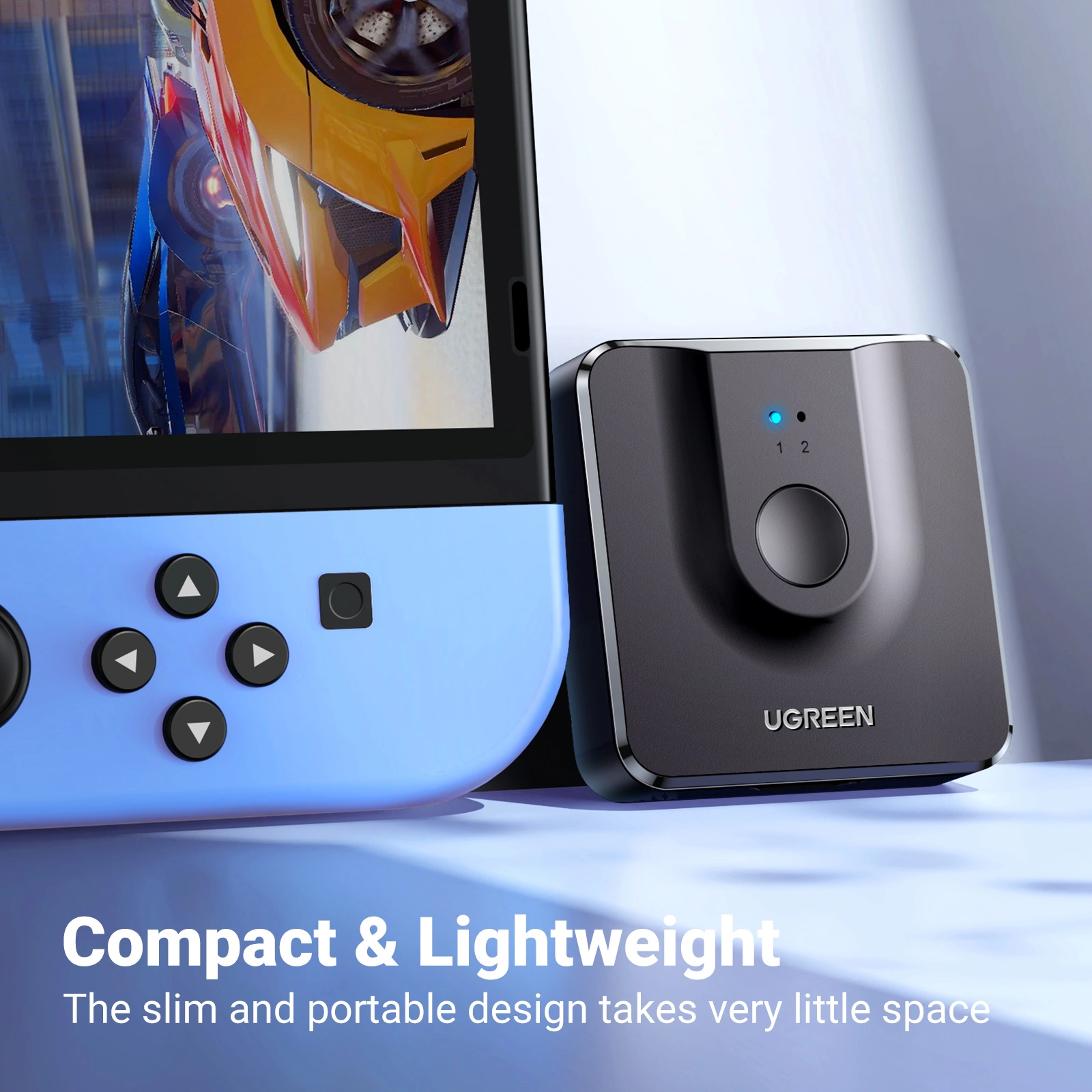 UGREEN HDMI Switcher 2 In 1 Out 4K@60Hz – CM217 – 50966 – 18 Months Warranty