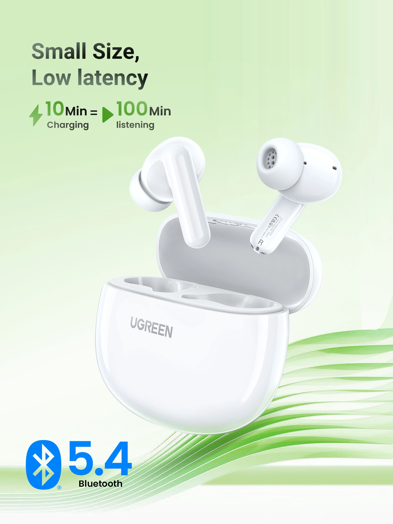 UGREEN HiTune P3 True Wireless Earbuds – WS207 – 45110 – 18 Months Warranty