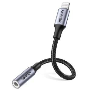 UGREEN Lightning To 3.5mm Adaptor – MFi Certified – US211 – 30756 – 18 Months Warranty