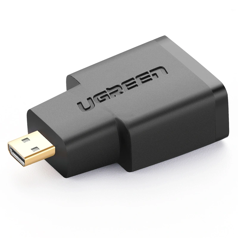 UGREEN Micro HDMI Male to HDMI Female Connector – 20106 – 20106 – 18 Months Warranty